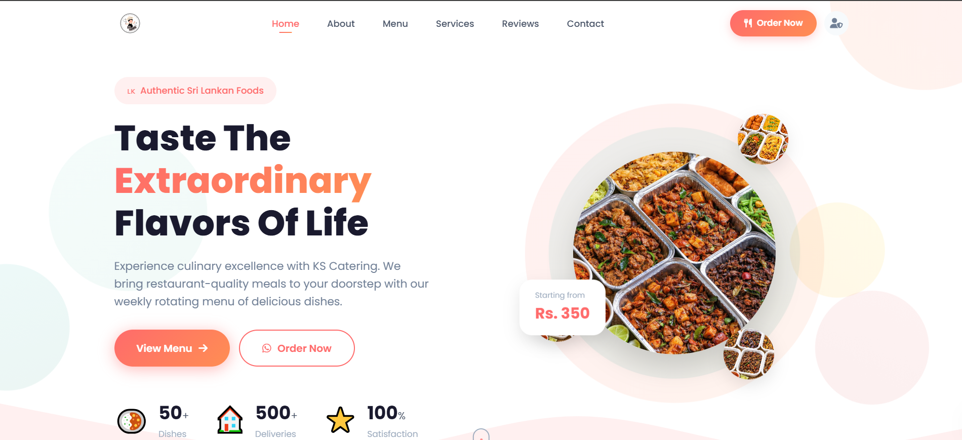 KS Catering Official Web System